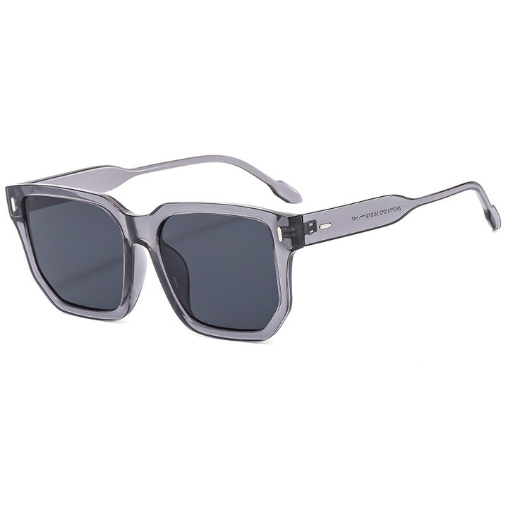 Ladies Square Sunglasses with Modern, Frameless Design Bowlift