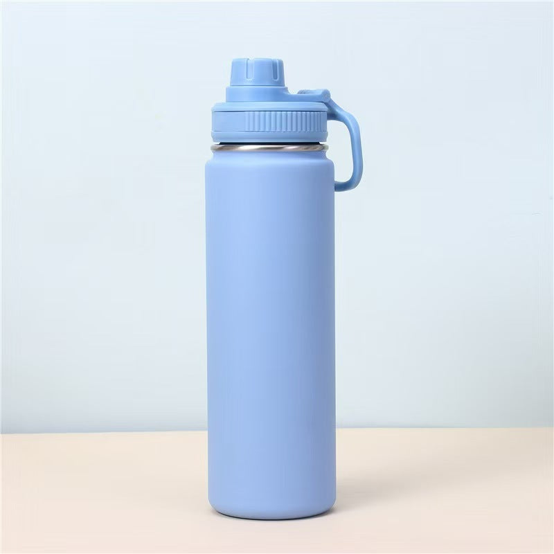 Insulated Stainless Steel Sport Water Bottle with Wide-Mouth Flip Cap Bowlift