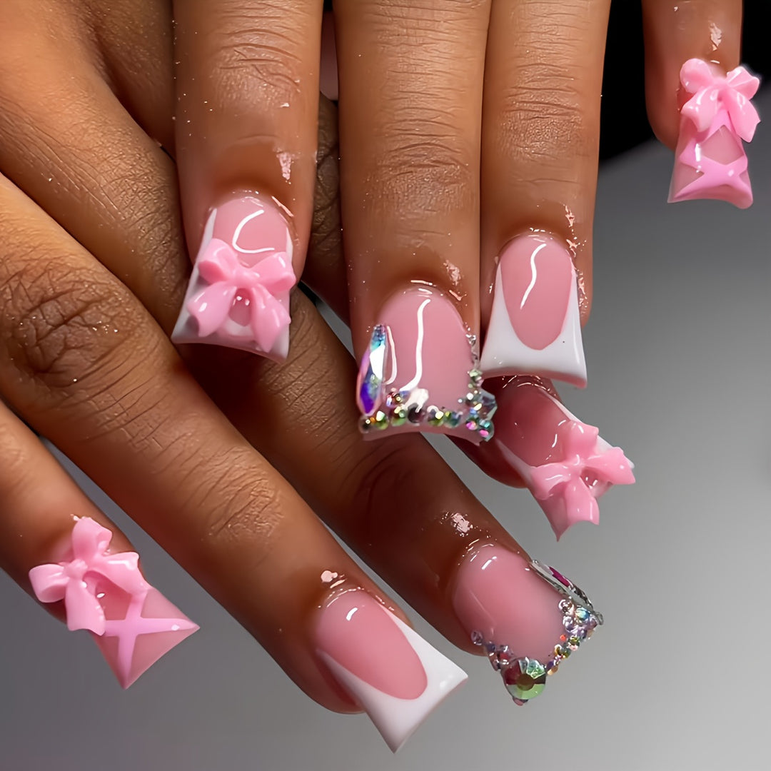 3D Decorative Acrylic Nail Enhancements Bowlift