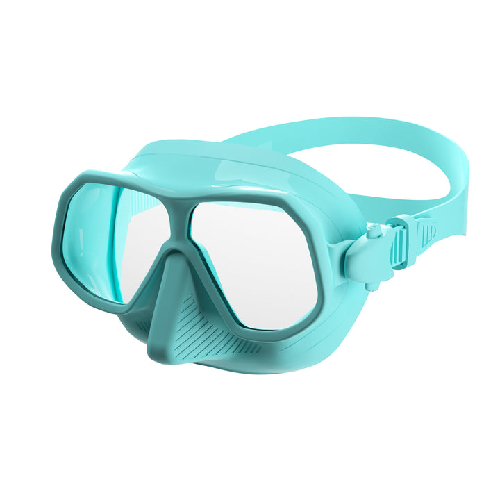 High-performance dive mask with visibility protection and anti-fog technology Bowlift