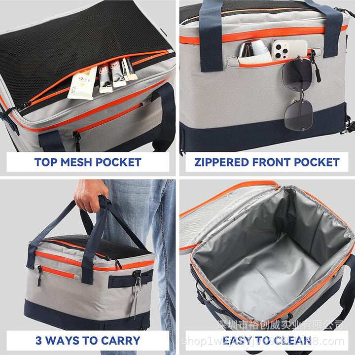 Insulated Food and Beverage Cooler Bag Bowlift