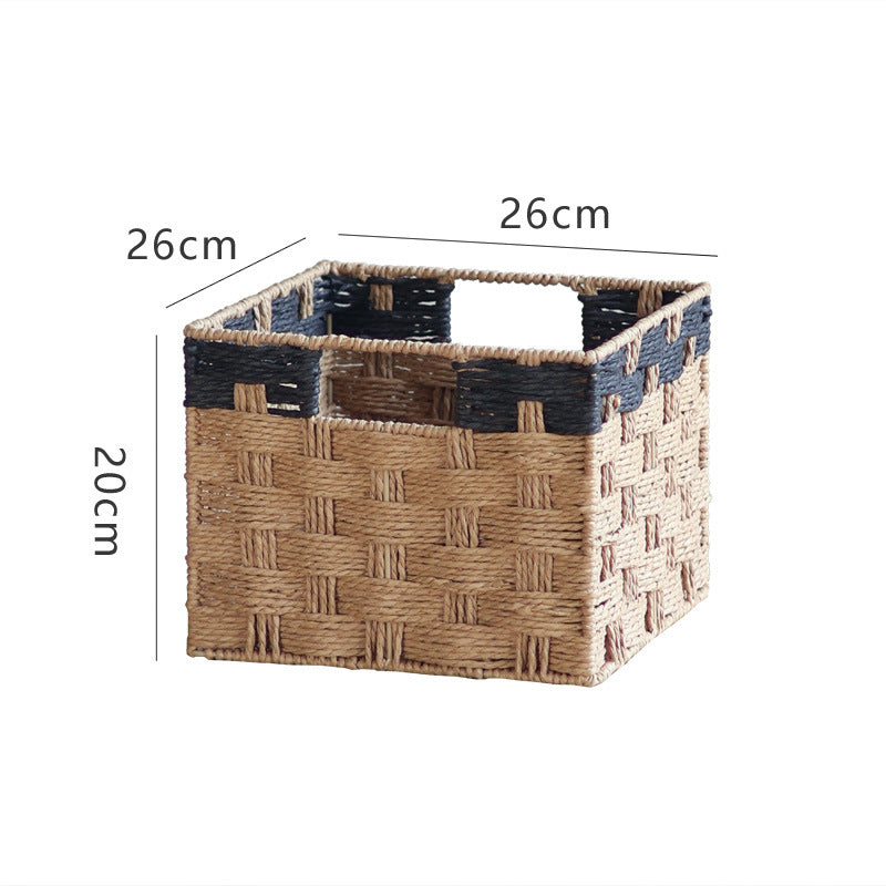 Decorative Versatile Storage Basket Bowlift