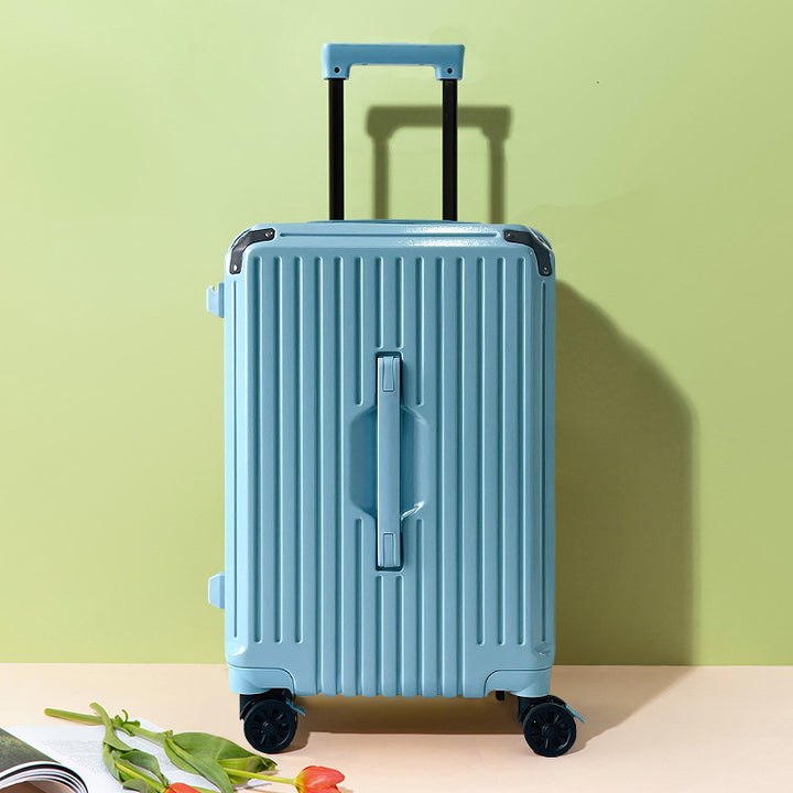Unisex Modern Hard Shell Rolling Suitcase Bowlift