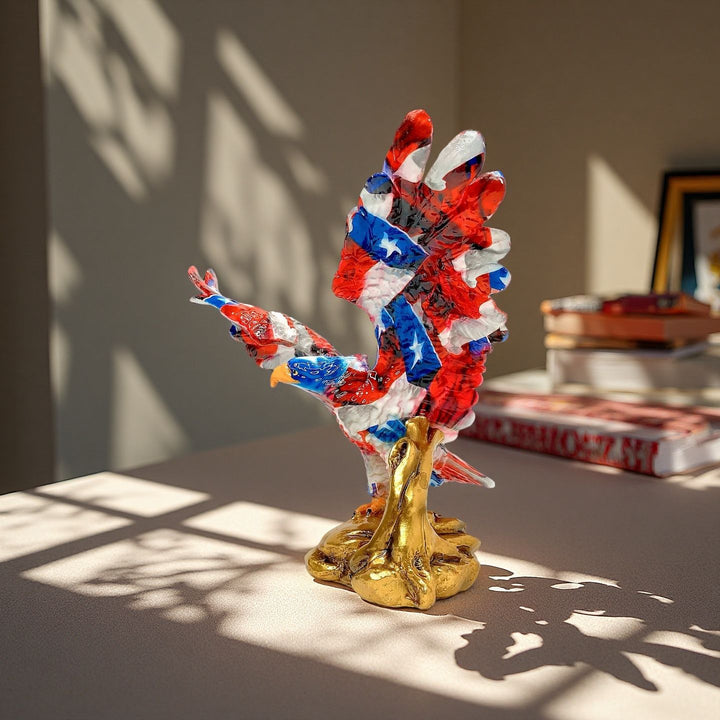 Artistic Eagle Sculpture Bowlift