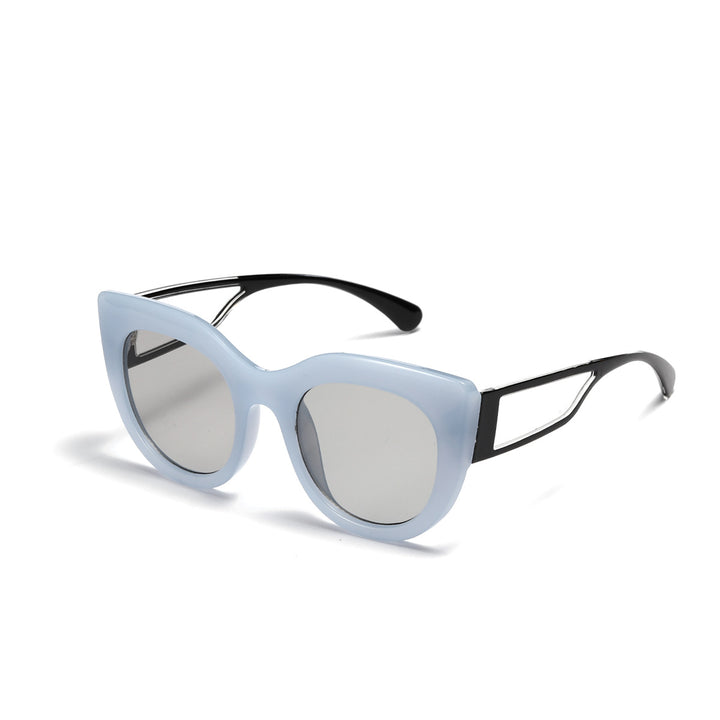 Women's fashionable cat-eye sunglasses with wide UV protection lenses Bowlift