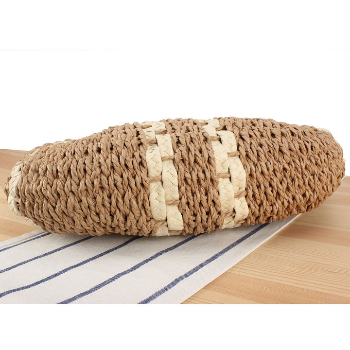 Tote bag with handcrafted weave Bowlift