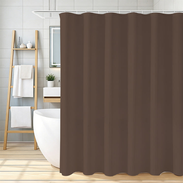 Waterproof Fabric Shower Curtain Bowlift