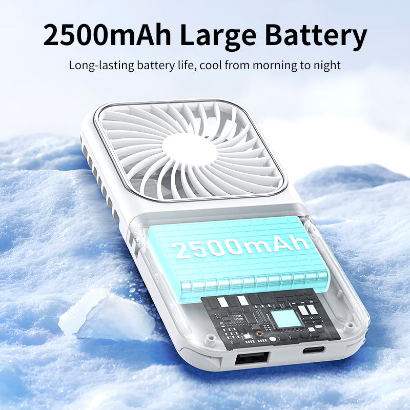 Unisex Portable Battery-Operated Touch Control Fan Bowlift