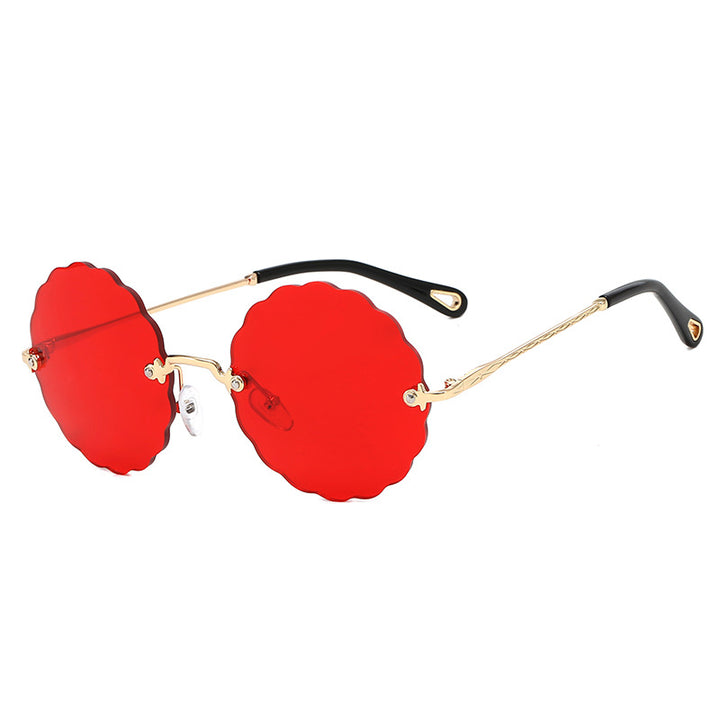 Women's Fashion Glasses with Playful Wave Frame Bowlift