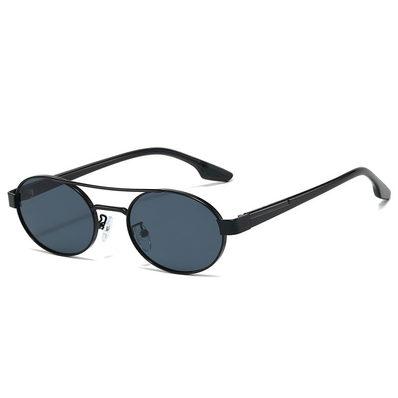 Retro-Inspired Round Frame Sunglasses Bowlift