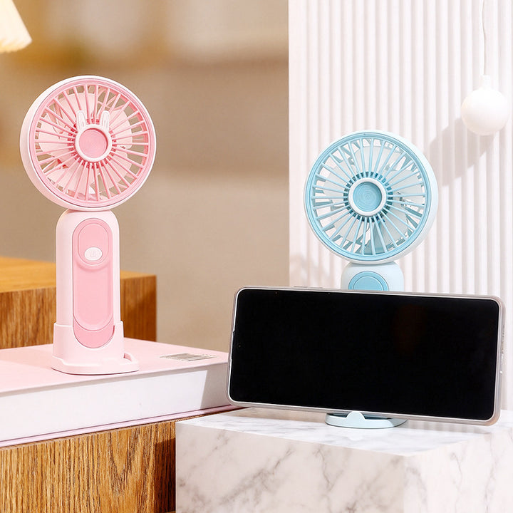 Ladies portable handheld fan with animal design Bowlift