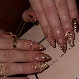 Elegant Gel Nail Art Extensions Bowlift