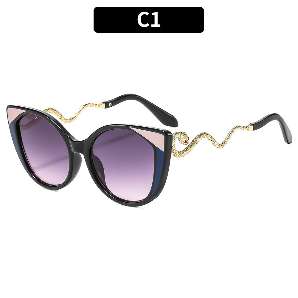 Artistic Cat-Eye Sunglasses