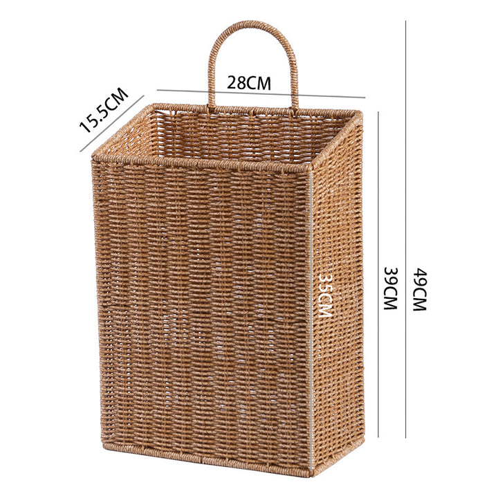 Unisex storage basket with practical carrying handle Bowlift