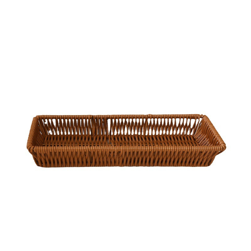 Rectangular Handwoven Storage Tray Bowlift