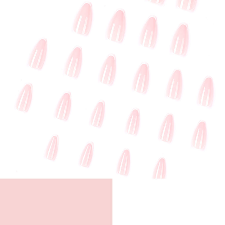 Artistic Stiletto Nails with Elegant French Tip Design Bowlift