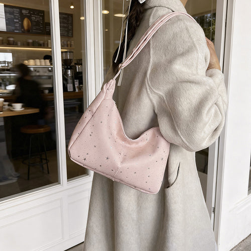 WoTrendy Celestial Print Shoulder Bag Bowlift