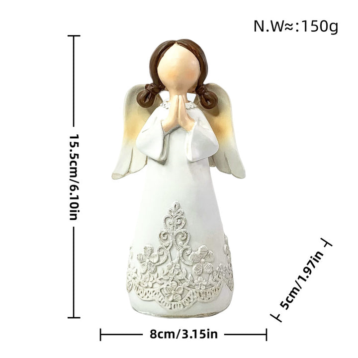 Angel-like decorative figure Bowlift