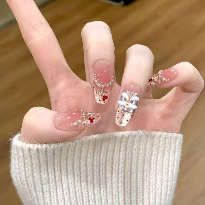 Luxury Decorative Press-On Nails Bowlift