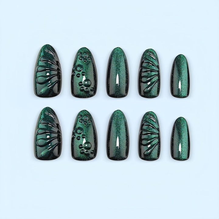 Creative nail art set with stylish 3D effects Bowlift