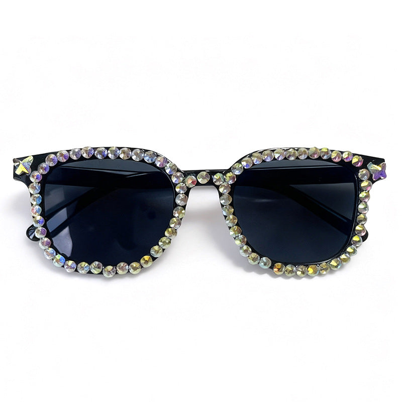 Crystal-Embellished Cat Eye Sunglasses Bowlift