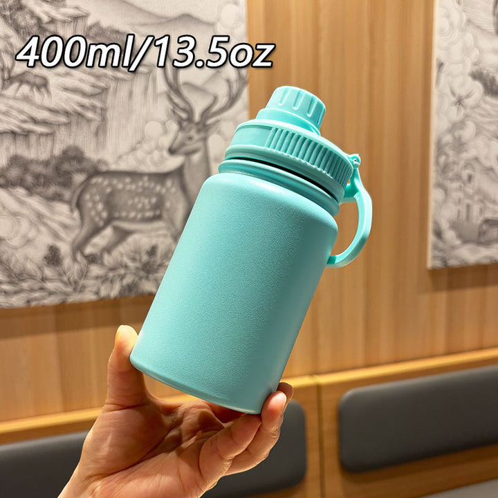 Women's Insulated Water Bottle with Ergonomic Carrying Handle Bowlift