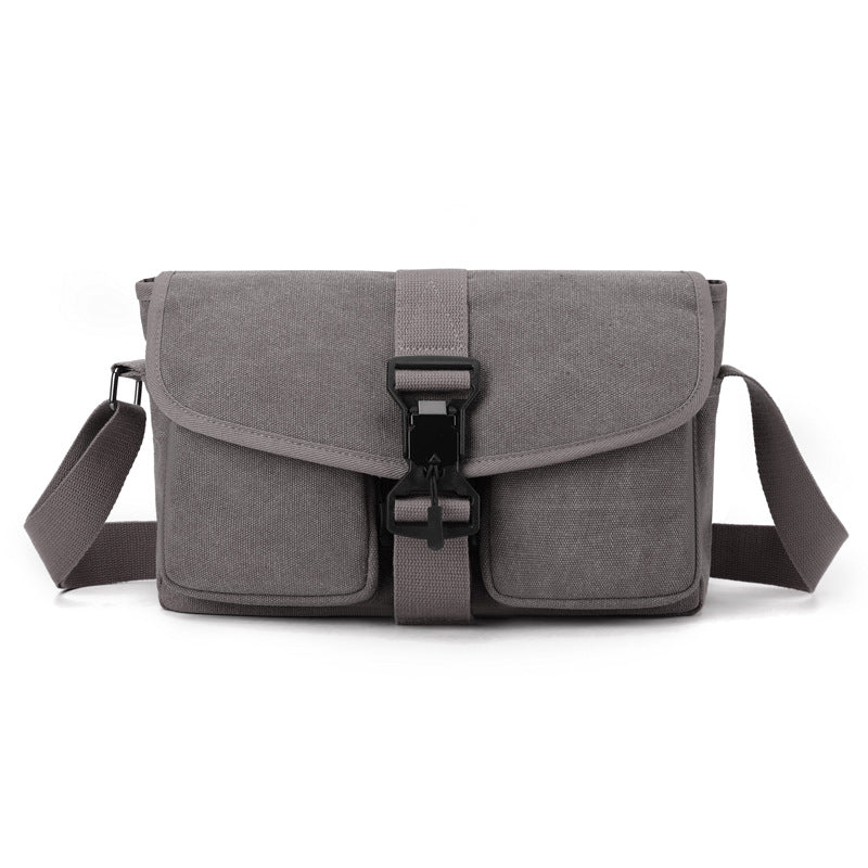 Versatile Canvas Crossbody Bag Bowlift