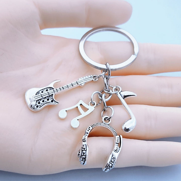 Keychain with musical instruments motifs Bowlift