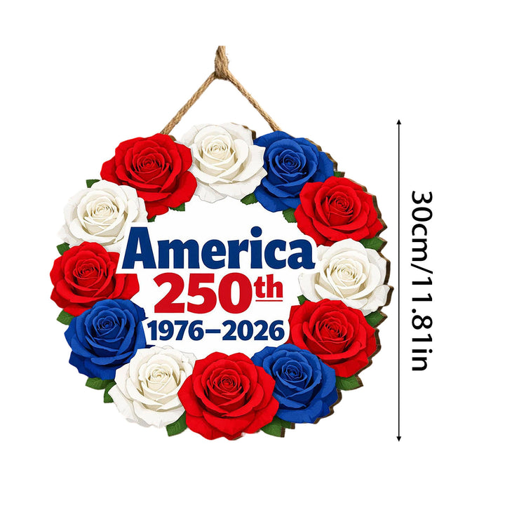 Unisex decorative country house door wreath with overlapping wooden stars and multiple ribbon bows Bowlift