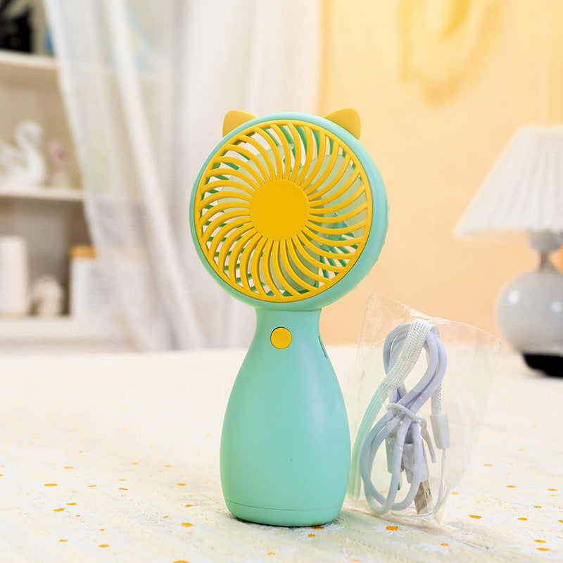 Ladies portable handheld fan with USB charging function Bowlift
