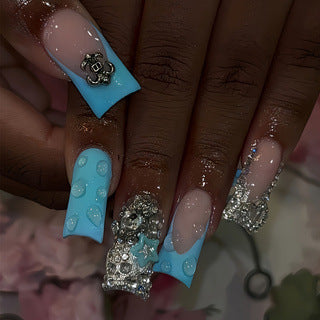 Decorative Press-On Nail Art Set Bowlift