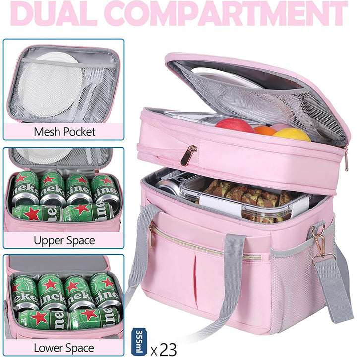 Insulated and Multifunctional Picnic Bag Bowlift