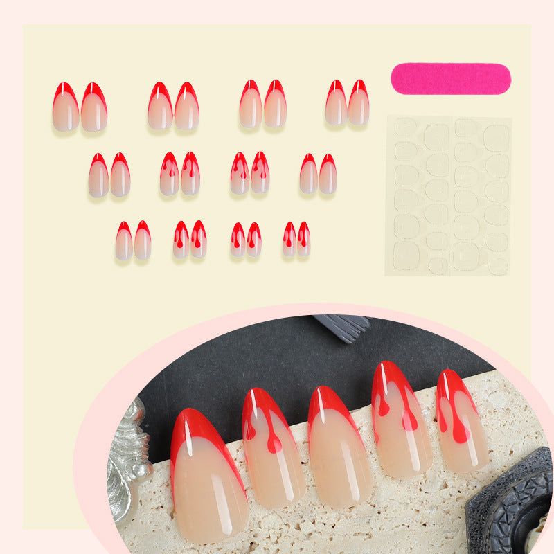Premium Artistic Press-On Nail Set Bowlift
