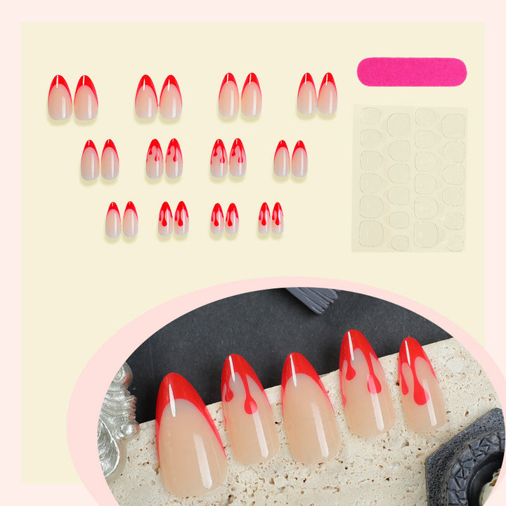 Premium Artistic Press-On Nail Set Bowlift
