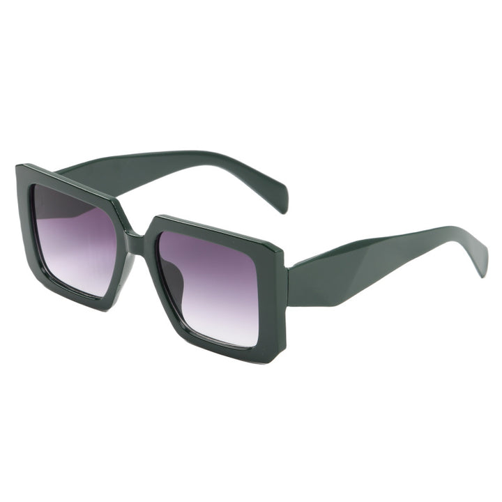 Women's fashionable oversized sunglasses in leopard print Bowlift