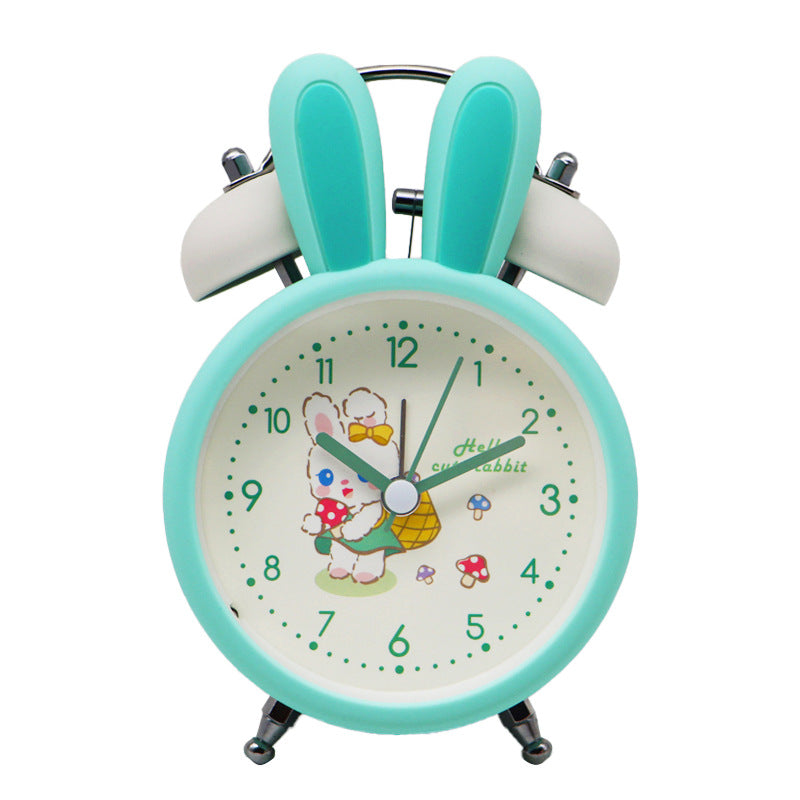 Children's alarm clock in cute rabbit design Bowlift