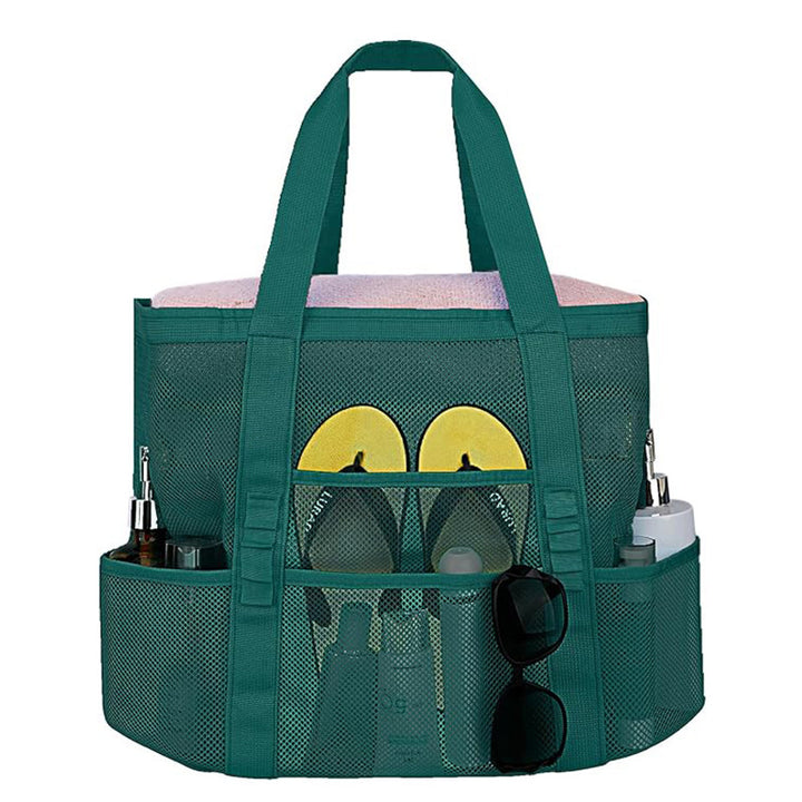 Practical Beach Tote Bag Made of Breathable Mesh Material Bowlift