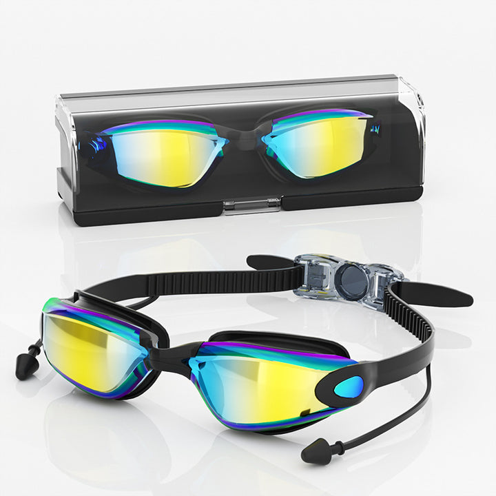 Anti-Fog Swimming Goggles Bowlift
