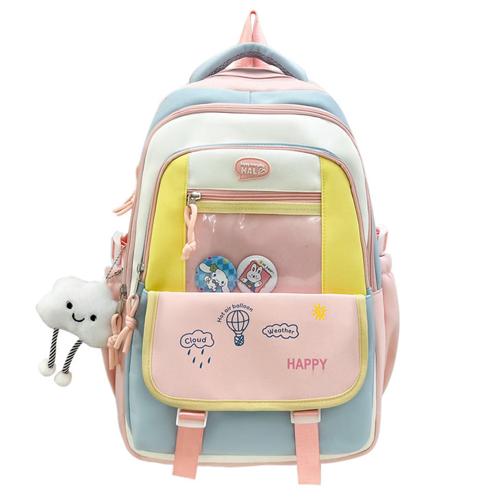 Whimsical Character Design School Backpack Bowlift