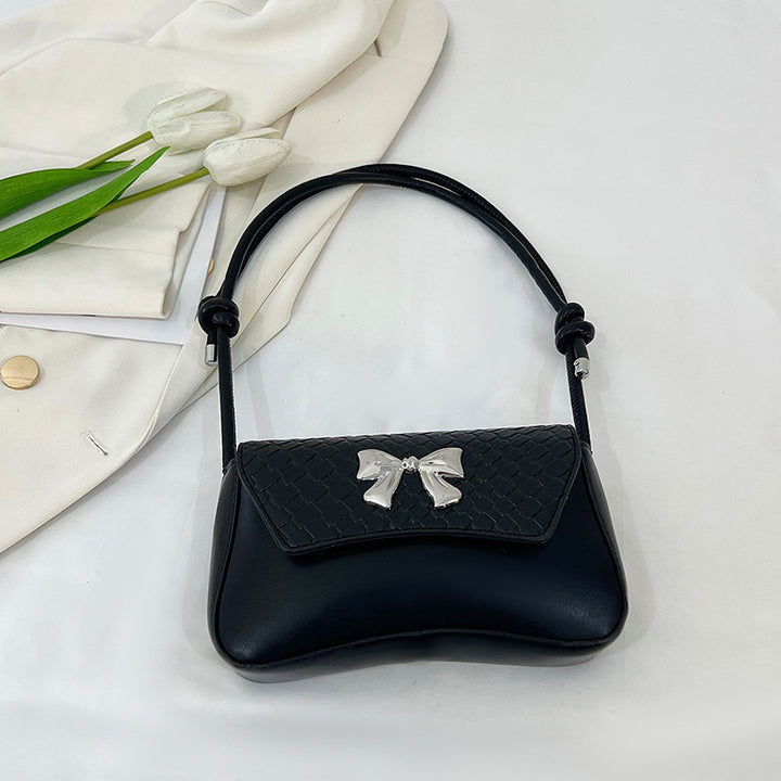 Chic Bow-Detail Handheld Clutch Bag Bowlift