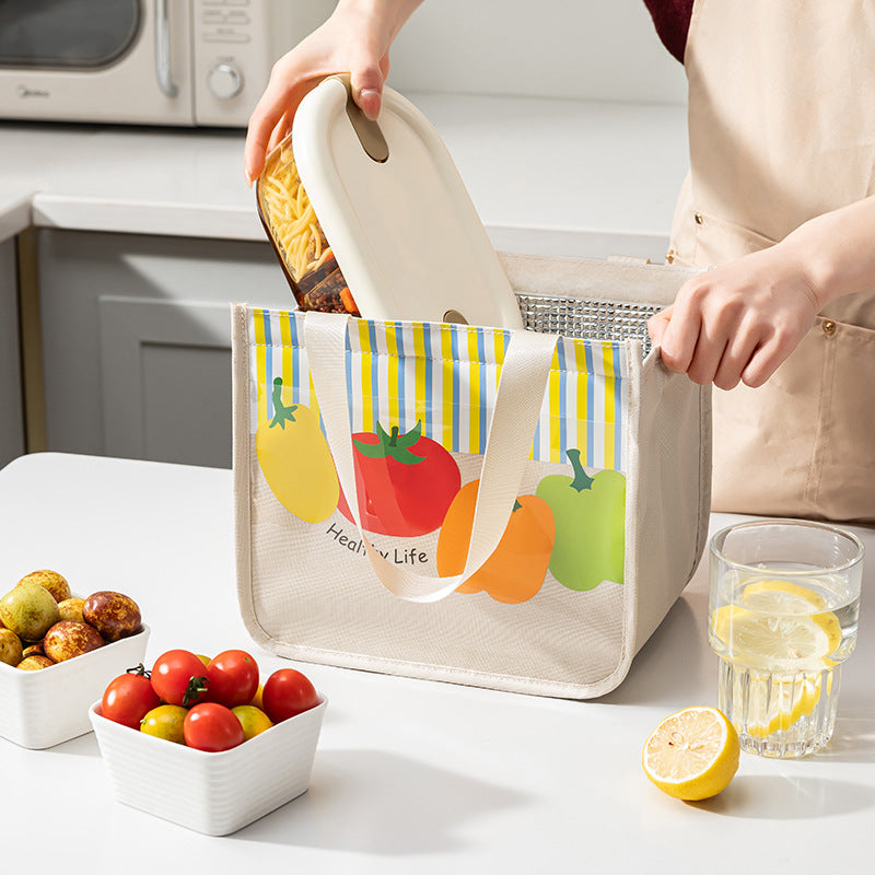 Insulated Reusable Grocery Tote Bowlift