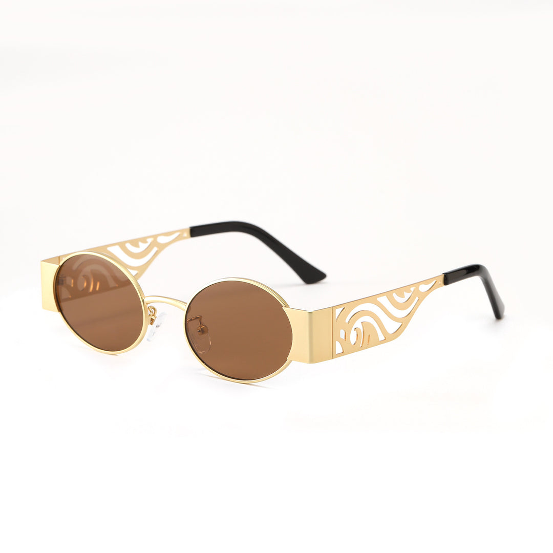 Women's fashionable round sunglasses with extraordinary design Bowlift