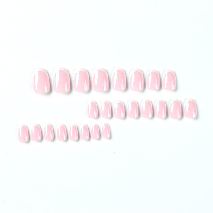Elegant Nail Art with French Tips Bowlift