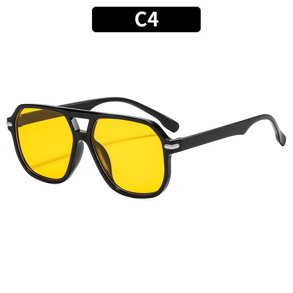 Stylish Bold Square Frame Sunglasses