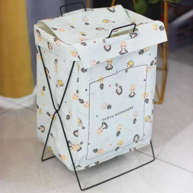 Decorative laundry basket with inspiring quotes Bowlift