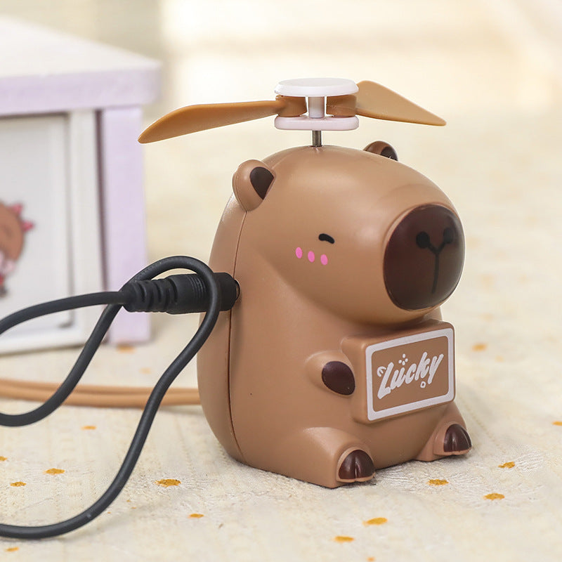 Unisex Funny Mini Fan in Animal Design Bowlift