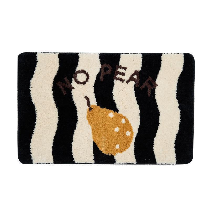 Decorative Plush Bath Mat