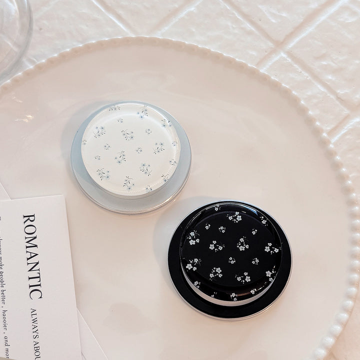 Decorative ceramic coaster with floral design Bowlift