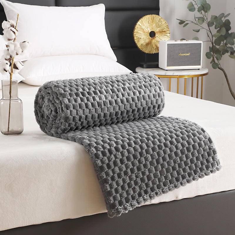 Women Soft and Cozy Plaid Blanket Bowlift