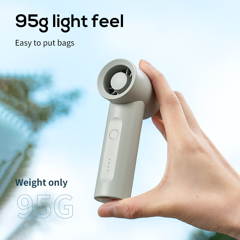 Unisex Portable Rechargeable Handheld Cooling Fan Bowlift